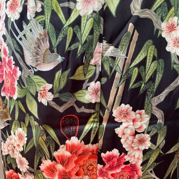 NEW We Are HAH Perfectly Taylored Satin Dress Asian Inspired Small - Picture 4 of 6